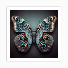 Butterfly Stock Videos & Royalty-Free Footage Art Print