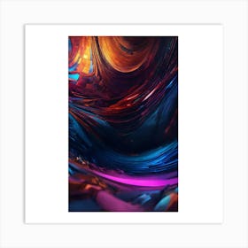 Abstract Painting 68 Art Print