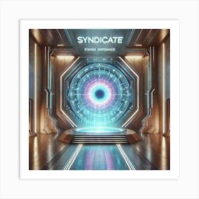 Grand Automated Gateway Syndicate Art Print