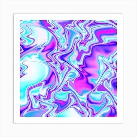 Psychedelic Swirls Art Print