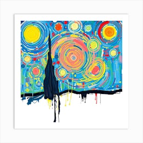 Starry Night 38 Art Print