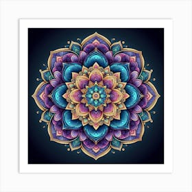 Mandala 9 Art Print