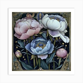 Peonies II Art Print