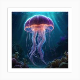 Jellyfish Art Print