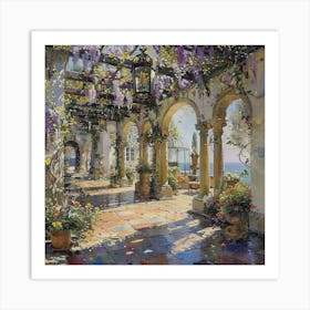 Wisteria Art Print