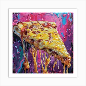 Pizza Slice Art Print