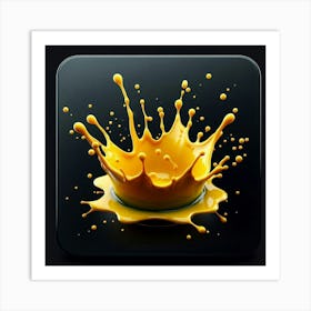 Splash Of Yellow Art Print