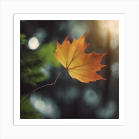 Autumn Leaf 14 Art Print