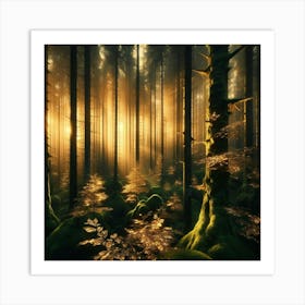 Forest 82 Art Print