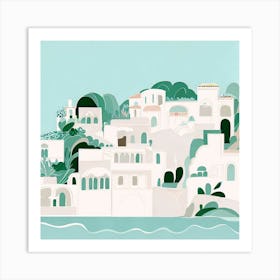 Italy landscape Art Print