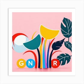 Gnr Logo Art Print