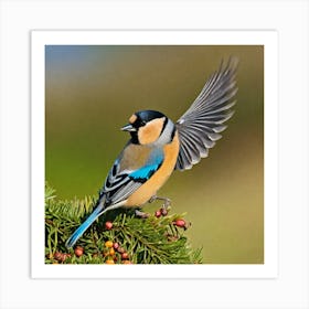 Blue Tit 54 Art Print