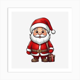 Santa Claus 1 Art Print