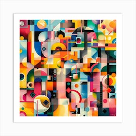 Abstract Abstract Painting 7 Art Print