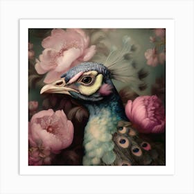 Peacock 1 Art Print