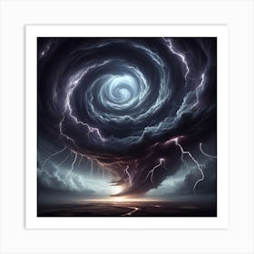 Lightning Storm 2 Art Print