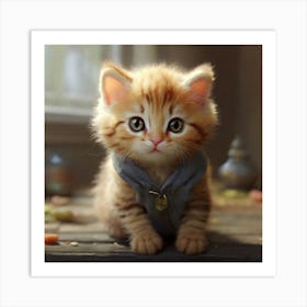 Kitty Cat Art Print