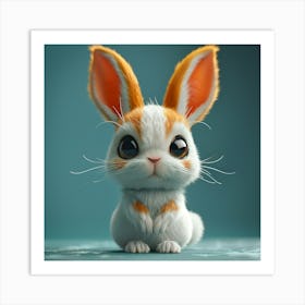 Cute Bunny 24 Art Print
