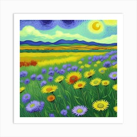 Sunflowers Art Print