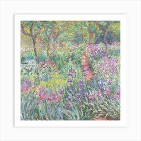The Artist’S Garden In Giverny (1900), Claude Monet Art Print