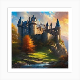 Fairytale Castle 20 Art Print