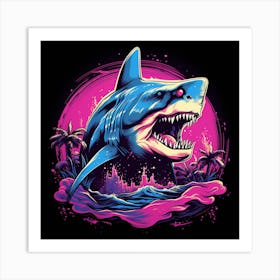 Tiger Shark Art Print