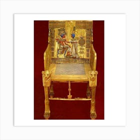 Egyptian Throne 5 Art Print