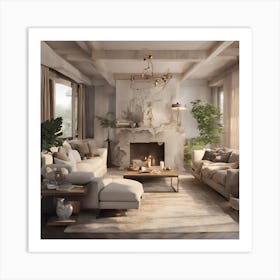 "Gather & Relax Room" Art Print