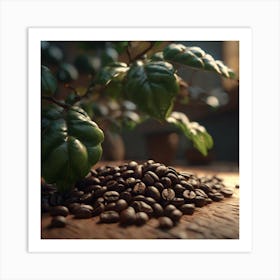 Coffee Beans 136 Art Print