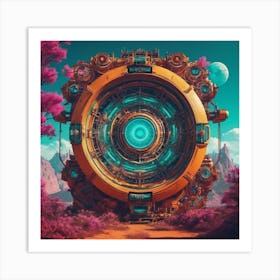 Spaceship Art Print