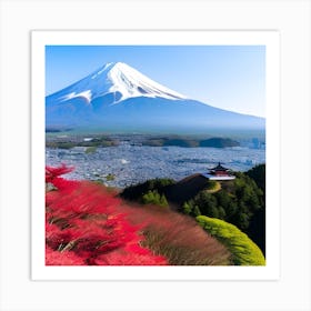 Beautiful Mt Fuji Art Print