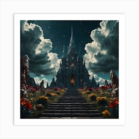 Fairytale Castle Art Print