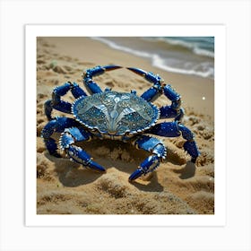 Blue Crab 1 Art Print