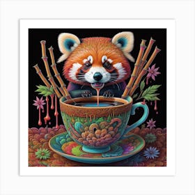 Red Panda Art Print