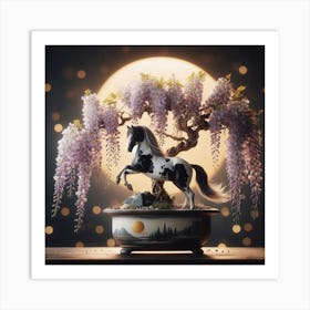 Wisteria Bonsai 3 Art Print