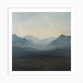 Poster Canvas Mountain 19 Art Print