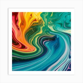 Abstract - Abstract Stock Videos & Royalty-Free Footage 2 Art Print