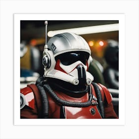 Star Wars Trooper Art Print