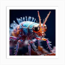 Colorful Insect Art Print