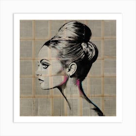 Twiggy London Art Print