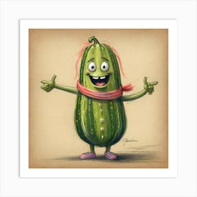 Pickle 20 Art Print