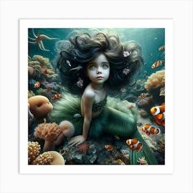 Mermaid 58 Art Print