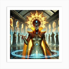 Queen Sorath Manipulative Charisma Art Print