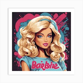 Barbie 6 Art Print