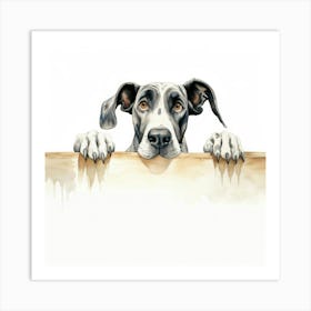 Great Dane 1 Art Print