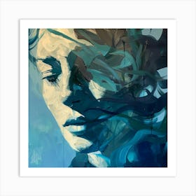 'The Wind' Art Print