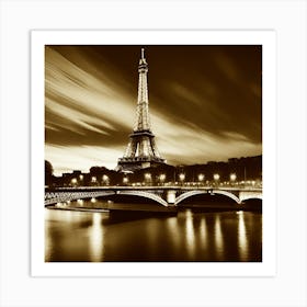 Eiffel Tower 16 Art Print