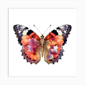 Watercolor Butterfly Art Print