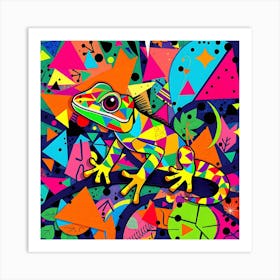 Gecko Art Print