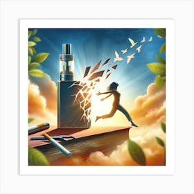 E-Cigarette Art Print